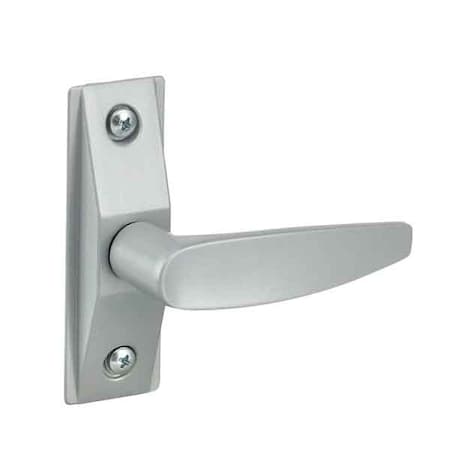 Flat Lever Trim Without Return, ADA Compliant Design, For 1-3/4 In. To 2 In. Thick Door,